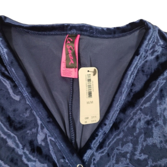 VELVET blue La Senza romper - Brand new with tags - Size Medium - Lingerie - Picture 3 of 5